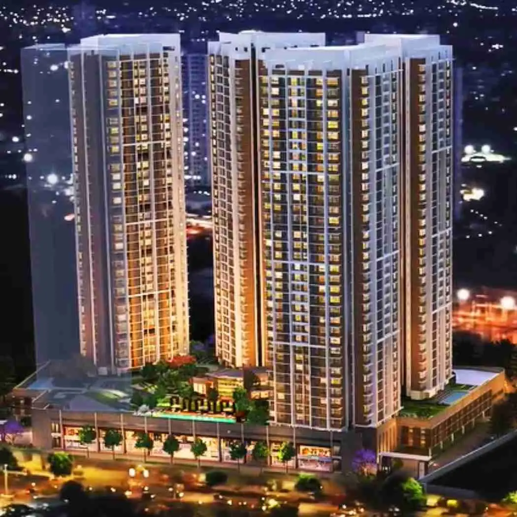 Kalpataru Paramount Luxury Residential Towers Exterior View Kapurbawdi Thane West